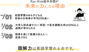 Raz-kids絵本多読が未来の力になる理由